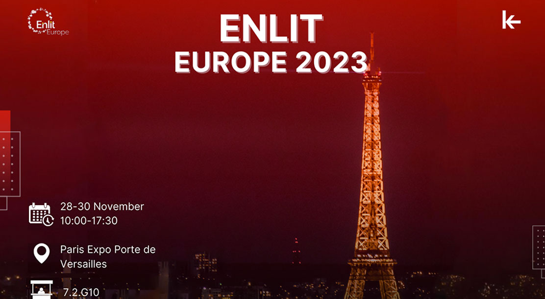 Pomega, Enlit Europe’ta!