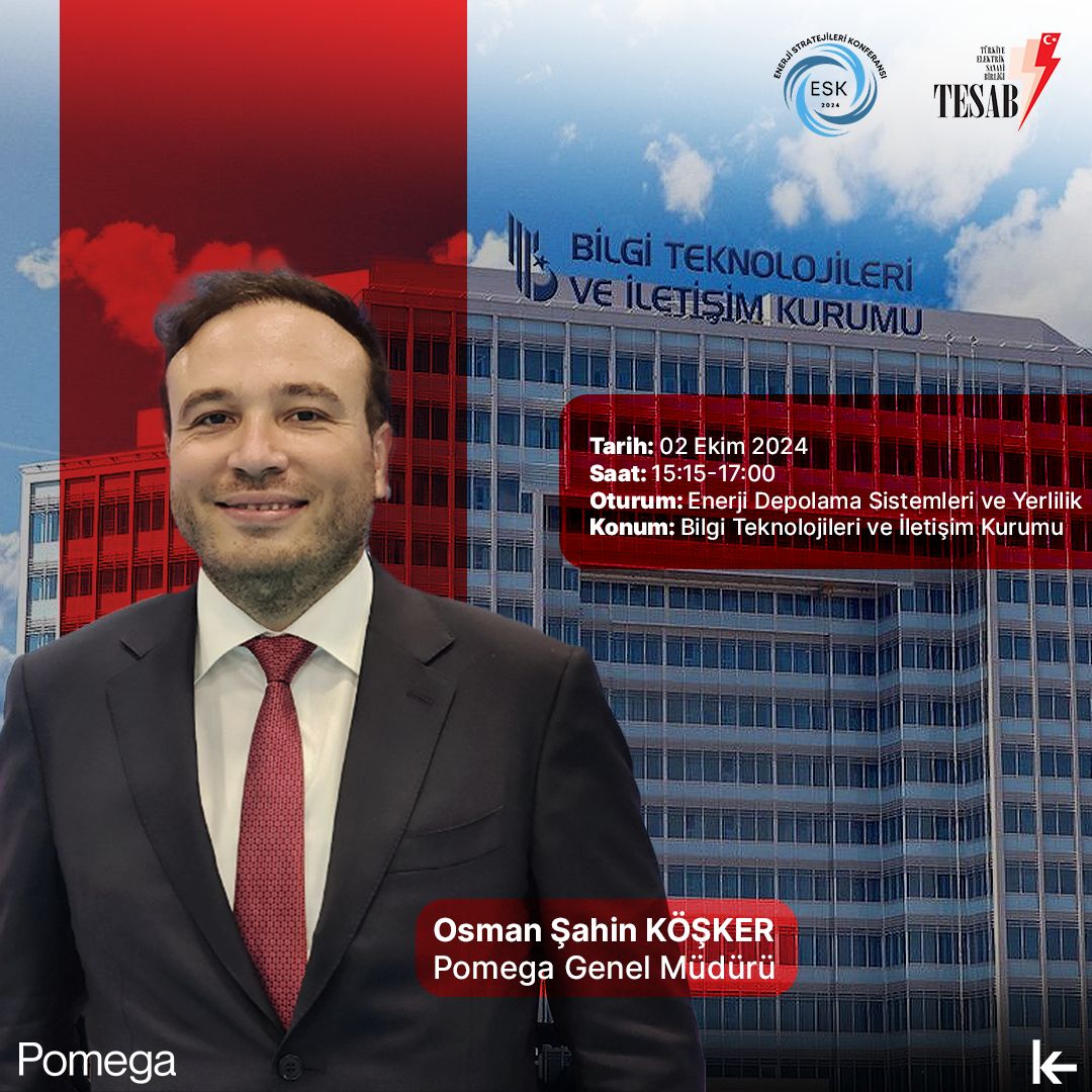 Pomega Enerji Stratejileri Konferansı’nda!