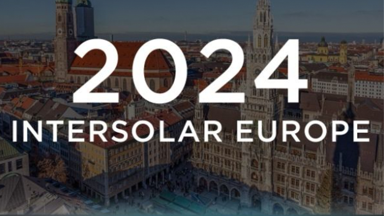 InterSolar Europe’da biz de varız!